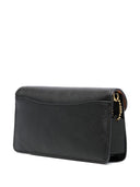 Coach Tabby Chain Leather Clutch