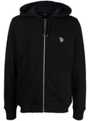 Ps By Paul Smith Zebra Logo Cotton Hoodie