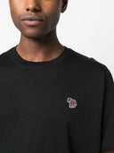 Ps By Paul Smith Zebra Logo Cotton T Shirt