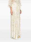 Forte Forte Printed Satin Long Skirt