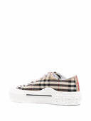 Burberry Check Cotton Sneakers