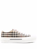 Burberry Check Cotton Sneakers