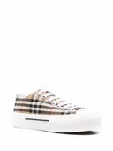 Burberry Check Cotton Sneakers