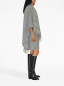 Burberry Check Wool Cape