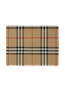 Burberry Giant Check Wool and Silk Scarf