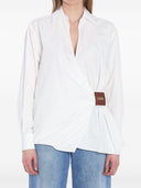 Loewe Draped Cotton Shirt