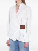 Loewe Draped Cotton Shirt