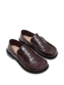 Loewe Campo Leather Loafers