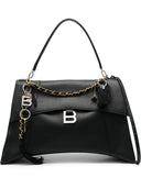 Balenciaga Hourglass Large Leather Handbag