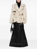 Balenciaga Cotton Cropped Trench Coat