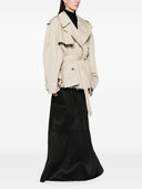 Balenciaga Cotton Cropped Trench Coat