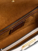Bolso de hombro de cuero de entrenador Zoe