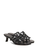 Loewe Paula's Ibiza Petal Anagram Leather Sandals