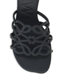 Loewe Paula's Ibiza Petal Anagram Leather Sandals