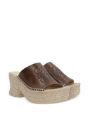 Loewe Paula's Ibiza Petal Vegetal Leather Mules