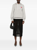 Comme Des Garcons Emblem Heart Cotton Hoodie