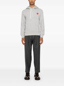 Comme Des Garcons Emblem Heart Cotton Hoodie