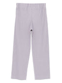 Homme Plisse' Issey Miyake Pleated Straight Trousers