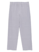 Homme Plisse' Issey Miyake Pleated Straight Trousers