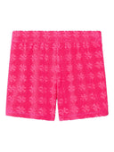 Tory Burch Logo Cotton Shorts