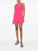 Tory Burch Logo Cotton Shorts