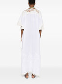 Ermanno Scervino Linen Long Kaftan