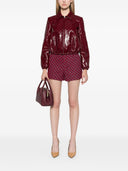 Gucci Gg Leather Jacket