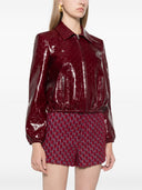 Gucci Gg Leather Jacket