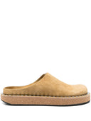 Loewe Paulas Ibiza Rivet Suede Mules