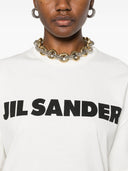 Jil Sander Logo Cotton T Shirt
