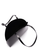 Jil Sander Curve Bolso de hombro de cuero medio