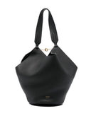 Khaite Lotus Small Leather Shoulder Bag