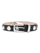 Khaite Benny Studded Leather Belt