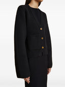 Khaite Scarlet Cashmere Cardigan