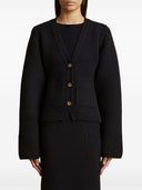 Khaite Scarlet Cashmere Cardigan