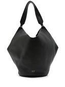 Borsa a tracolla in pelle media khaite