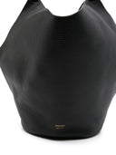 Borsa a tracolla in pelle media khaite