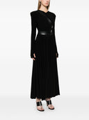 Norma Kamali V Neck Flared Dress
