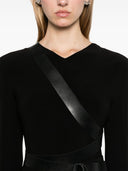 Norma Kamali V Neck Flared Dress