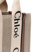 Chloè Woody Small Canvas Tote