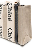 Chloè Woody Small Canvas Tote