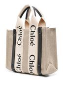 Chloè Woody Small Canvas Tote