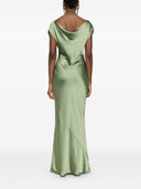 Norma Kamali Cap Sleeve Maria Gown Dress