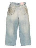 Acne Studios Wide Leg Denim Jeans