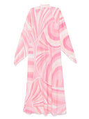 Pucci Printed Cotton Kaftan Dress