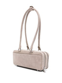 Self Portrait Suede Baguette Shoulder Bag