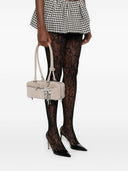 Self Portrait Suede Baguette Shoulder Bag