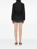 Burberry Check Motif Nylon Jacket