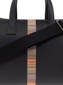 Paul Smith Signature Stripe Leather Holdall