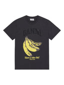 Ganni Banana Organic Cotton T Shirt